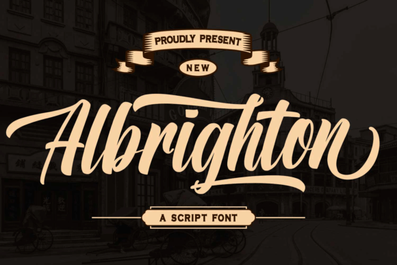Albrighton: A Vintage Script for Timeless Projects