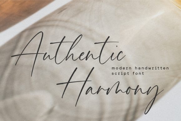 Authentic Harmony: Blending Handwritten Warmth with Modern Style