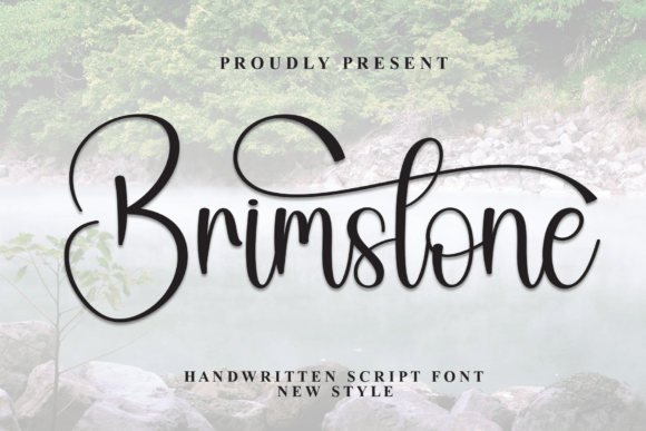 Brimstone: An Elegant Script Font for Modern Designers