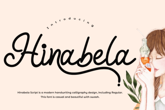 Hinabela Script: The Modern Calligraphy Font for Bold Ideas