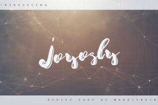 Joyosly: A Handwritten Script Font for Elegant Branding