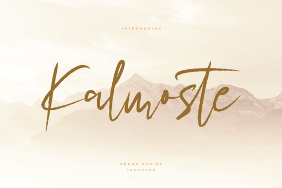 Kalmoste: The Signature Script for Modern Design