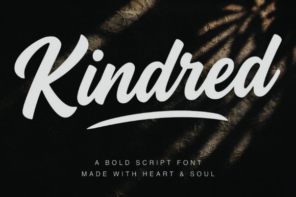Kindred: A Modern Vintage Script with Signature Style
