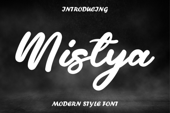 Mistya: Where Script Meets Handwritten Elegance