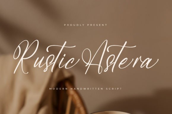 Rustic Astera: A Modern Handwritten Script for Elegant Projects