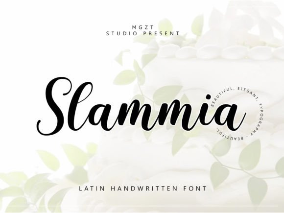 Slammia: Crafting Romance in Every Letterform