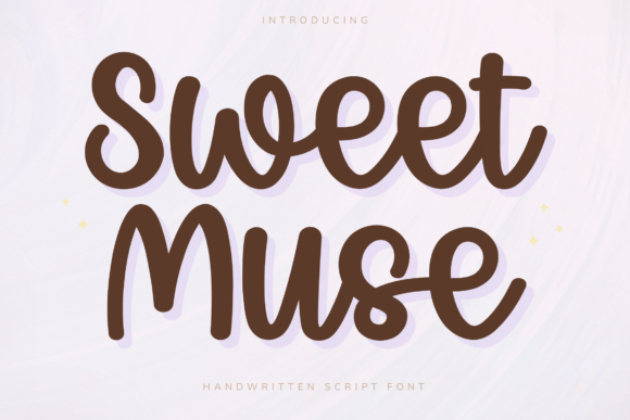 Sweet Muse: A Handwritten Font with Warmth and Versatility
