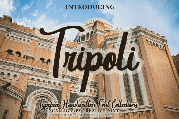 Tripoli: The Authentic Script Font for Modern Designers